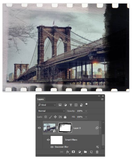 Cum să poarte o fotografie în Photoshop (Brush Brush Tool) Cum să poarte o fotografie în Photoshop