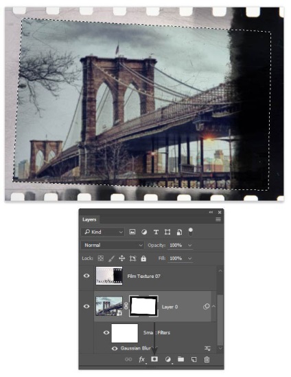 Cum să poarte o fotografie în Photoshop (du-te la meniul Filter & gt;) Cum să poarte o fotografie în Photoshop