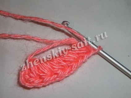 Cum să tricot cârlig un deget pentru începători (cârlig) Cum să tricot cu un deget Croșetat pentru incepatori