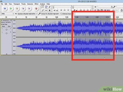 Cum de a elimina audio nedorite folosind Audacity