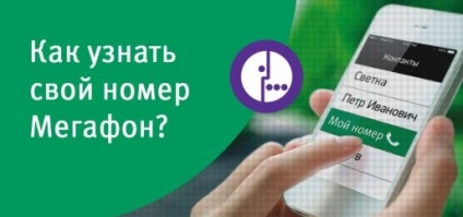 Cum știu numărul meu de telefon megafon - 5 dovedit moduri (megafon) Cum știu numărul meu de telefon megafon - 5 dovedit moduri