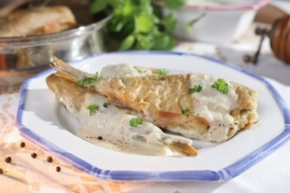 Carp în smântână - rețete cu fotografii (smântână) Carp în smântână - rețete cu fotografii