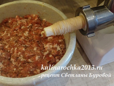 Cârnați de vară (cârnați acasă vara) cârnați de vară