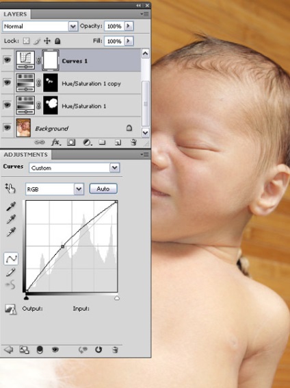 corecție de culoare în Photoshop, lecțiile (ale pielii) corecție de culoare în lecții Photoshop