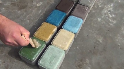 Coloranti pentru beton - tipuri, proprietăți, pictura (beton) Coloranti pentru beton - tipuri, proprietăți, pictura