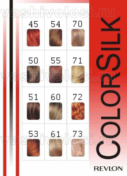 Revlon paleta de vopsea, vopsea parul (colorant) Revlon paleta de vopsea, vopsea parul tau