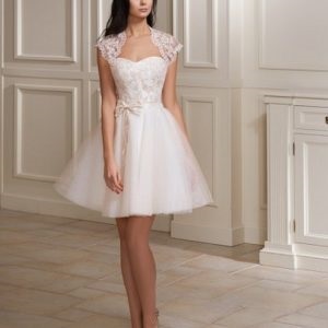 Frumusețe rochie de mireasa scurta (nunta) Frumusețe rochii de mireasa scurta