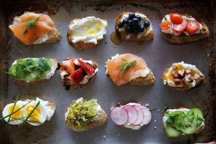 Crostini - aperitiv tradițional italian rețete Crostini (înainte de masă hrănire) Crostini - aperitiv tradițional italian retete Crostini