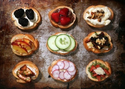 Crostini - aperitiv tradițional italian rețete Crostini (înainte de masă hrănire) Crostini - aperitiv tradițional italian retete Crostini