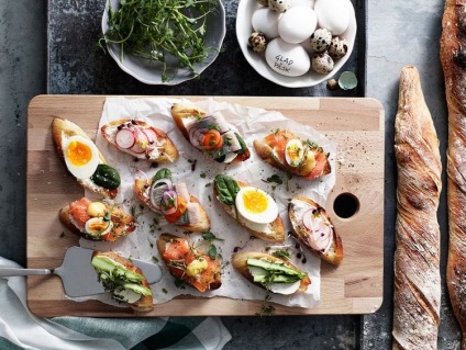 Crostini - tradițională italiană rețete aperitiv Crostini (Crostini) Crostini - aperitiv tradițional italian retete Crostini
