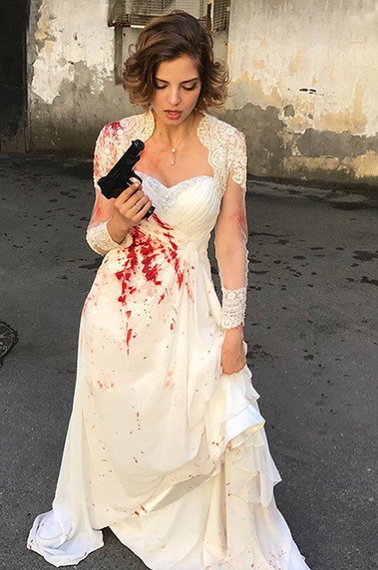 Les Kafelnikov filmare - primele cadre HYIP din setul, bârfa (tampoane) Lesya Kafelnikov a fost în film - primele fotografii HYIP din setul, bârfe