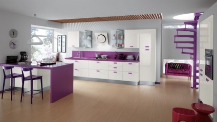 de culoare violet în interior - culori, design, fotografii (culoare) de culoare violet în interior - culori, design, fotografie