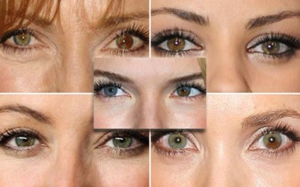 Хора с различен цвят на очите