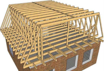mansardă cu mâinile lor, cum să înceapă sfatul proiectului, calculul circuit al acoperișului, în special