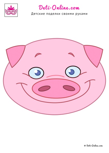 Porc masca propriile mâini lor (mâini) Porc masca propriile lor mâini