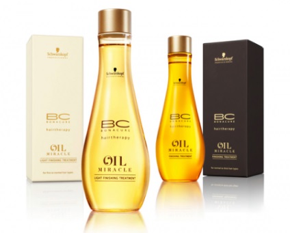 Ulei pentru îngrijire și strălucire (pentru păr fin) Bonacure miracol ulei de la Schwarzkopf Professional (comentarii) Ulei pentru îngrijire și strălucire (pentru păr fin) Bonacure miracol ulei de la Schwarzkopf Professional