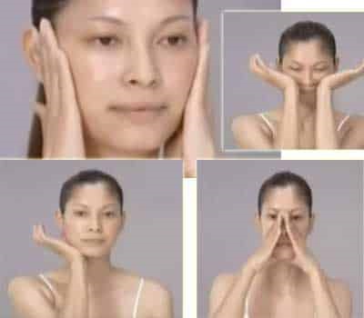 Masaj Asahi exerciții faciale în fotografie și video (Asahi) Masaj Asahi exerciții faciale în fotografie și video
