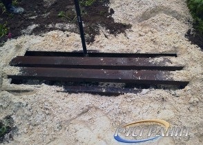 Mormântul unui creștin personalizat instalat Cross (Christian) Mormântul un obicei Christian Cross instalat