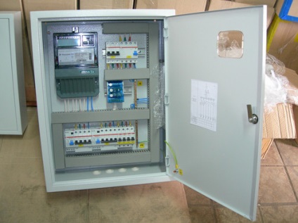 Instalarea și repararea de panouri electrice, cu propriile lor mâini (scut) Instalarea și repararea de panouri electrice, cu propriile lor mâini