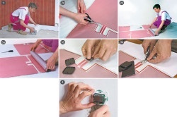Instalarea filmului podea caldă cu recomandarea lor mâini (instalare) Instalarea filmului podea caldă cu recomandarea lor mâini