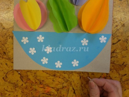 Volumul de hârtie pentru copii appliqué (fructe) Volumul de hârtie pentru copii appliqué