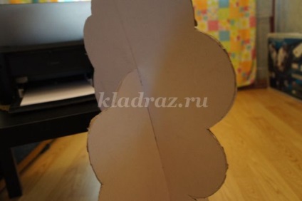 copac tridimensional realizat din carton cu mâinile lor (dvs.) copac tridimensional realizat din carton cu mâinile lor