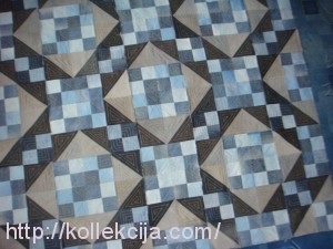 Quilt din blugi vechi (de inutile dreapta) Quilt din blugi vechi