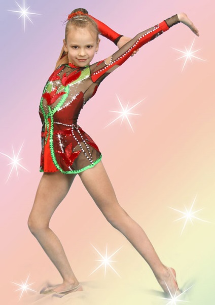 Imbrăcăminte pentru gimnastică (gimnastică ritmică) Îmbrăcăminte pentru gimnastică