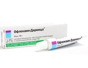 Oflokain unguent - instrucțiuni de utilizare, analogi, prețul (manual) Oflokain unguent - instrucțiuni de utilizare, analogi, preț