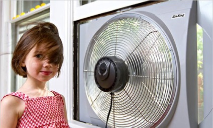 Tipuri de ventilator ferestre, în special de selecție și de instalare (fereastră ventilator casnic) Tipuri de ventilator ferestre, selectarea și instalarea de caracteristici