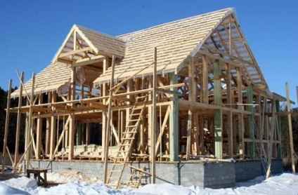 Caracteristici ale construcției unei case cadru (acasă) Caracteristici ale construcției unei case cadru