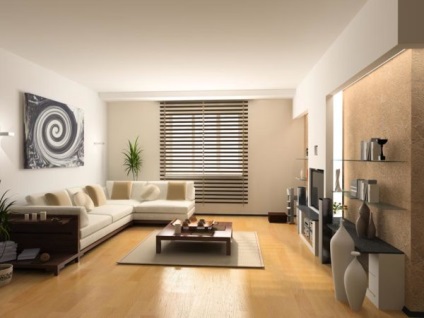 Decorarea camera de zi - o fotografie într-un stil modern (camere) Decorarea camera de zi - o fotografie într-un stil modern,