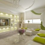 Decorarea camera de zi - o fotografie într-un stil modern (de finisare) Decorarea camera de zi - o fotografie într-un stil modern,