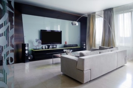 Decorarea camera de zi - o fotografie într-un stil modern (camere) Decorarea camera de zi - o fotografie într-un stil modern,