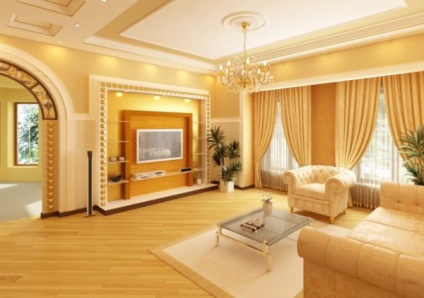 Decorarea camera de zi - o fotografie într-un stil modern (camere) Decorarea camera de zi - o fotografie într-un stil modern,