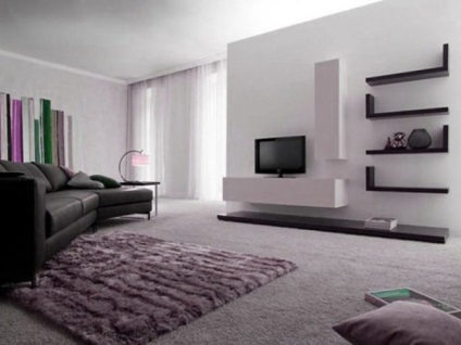 Decorarea camera de zi - o fotografie într-un stil modern (camere) Decorarea camera de zi - o fotografie într-un stil modern,