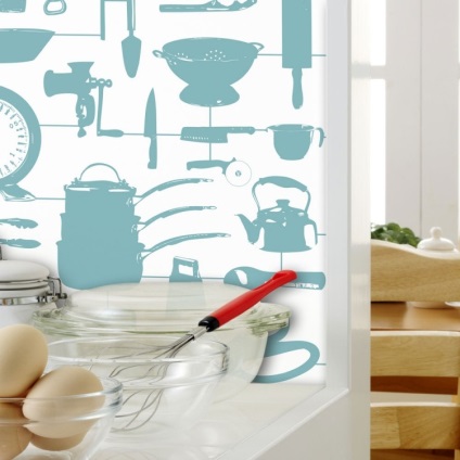 Decorarea pereților cu bucătărie tapet, 25 fotografie (finisare pereți de bucătărie) Decorarea pereților cu bucătărie tapet, 25 fotografii