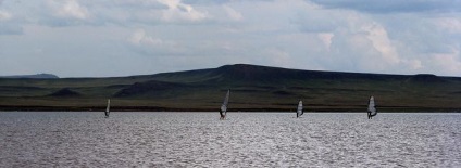 Lacul Bela, Khakasiia (Bela este format din două) Lacul Bele, Khakassia