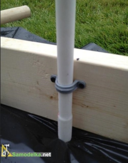 Focar de tevi din PVC cu mâinile (conductele cu mâinile) Focar de tevi din PVC, cu propriile lor mâini