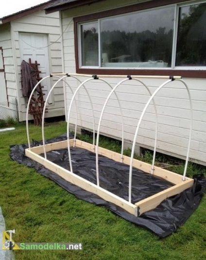 Focar de tevi din PVC cu mâinile lor (lor) Focar de tevi din PVC, cu propriile lor mâini