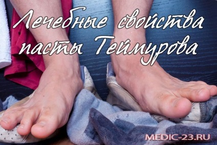 Teymurova compoziția de pastă, indicații de utilizare, efecte secundare (paste) Teymurova compoziția de pastă, indicații de utilizare, efecte secundare