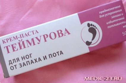 Teymurova compoziția de pastă, indicații de utilizare, efectele secundare (indicații) Teymurova compoziția de pastă, indicații de utilizare, efecte secundare