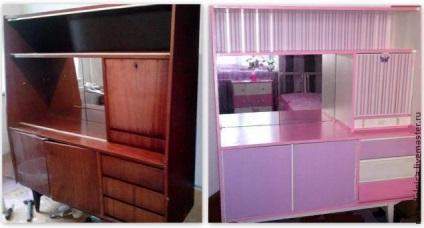 Bunica Alterarea servantă (decorare) Refacere dulap bunicii