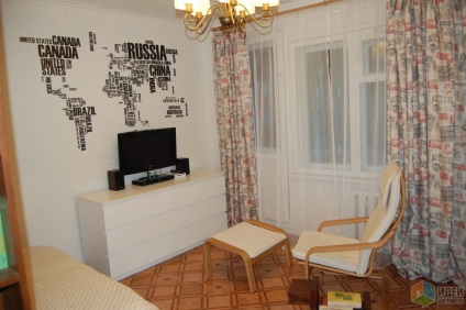 Alterările în sala, ideea pentru repararea (mobilier și interior) Alterările în sala, repararea ideile