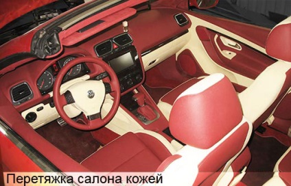 Căptușeala din piele auto (interior piele auto) de interior Remorcarea interiorului auto cu piele