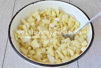 plăcinte cu mere (plăcinte cu mere, cuptor) Pies cu mere