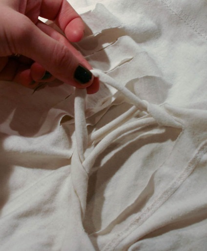cămăși de țesut (țesut) Weave T-shirt