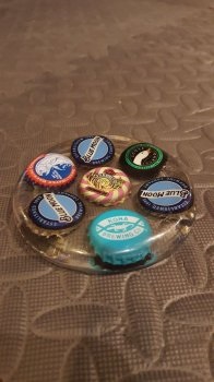 Holder cu mâinile lor (soluția de rășină epoxi) Coaster cu propriile mâini