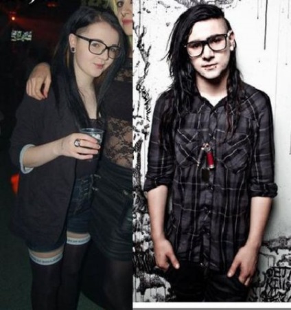 fani Skrillex (40 poze) (coafura) fani Skrillex (40 poze)