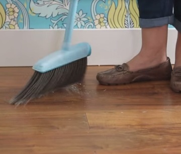 Paint podea cu bază transparentă mâinile lor (vopsea cu mâinile lor) pictura lac podea cu mâinile sale
